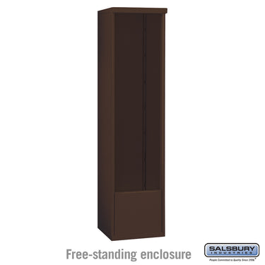 Free-Standing Enclosure - for 3716 Single Column Unit - Bronze